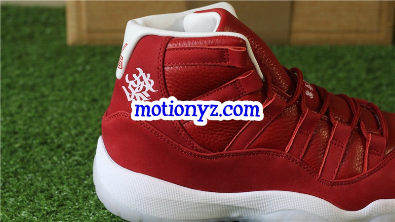 Authentic Air Jordan 11 Retro Chinese New Year Red